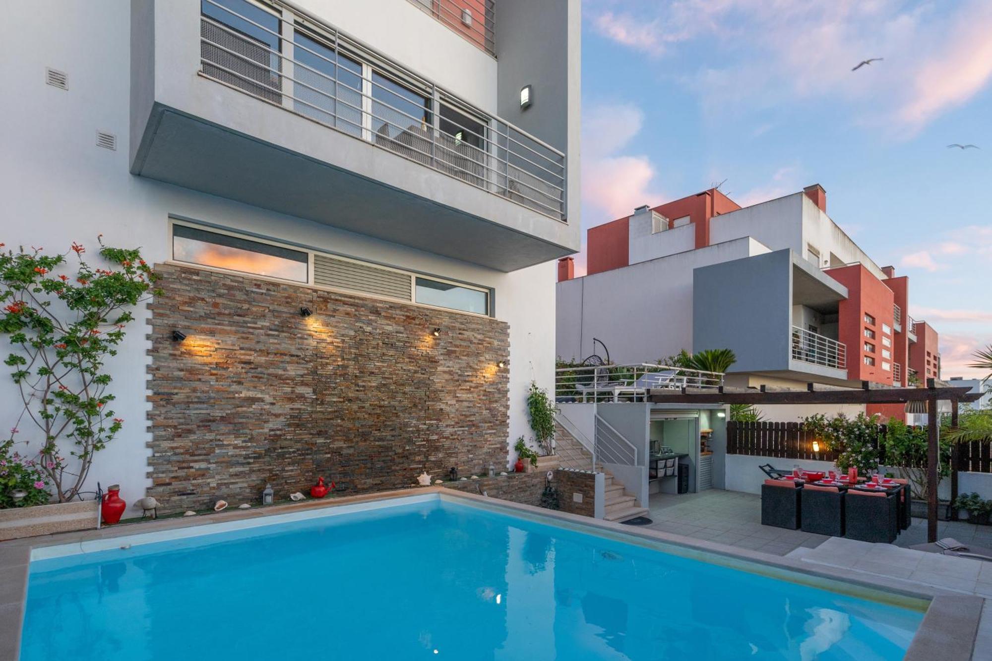 Vila Cantinho Algarvio Vista Rio Ferragudo  Kültér fotó
