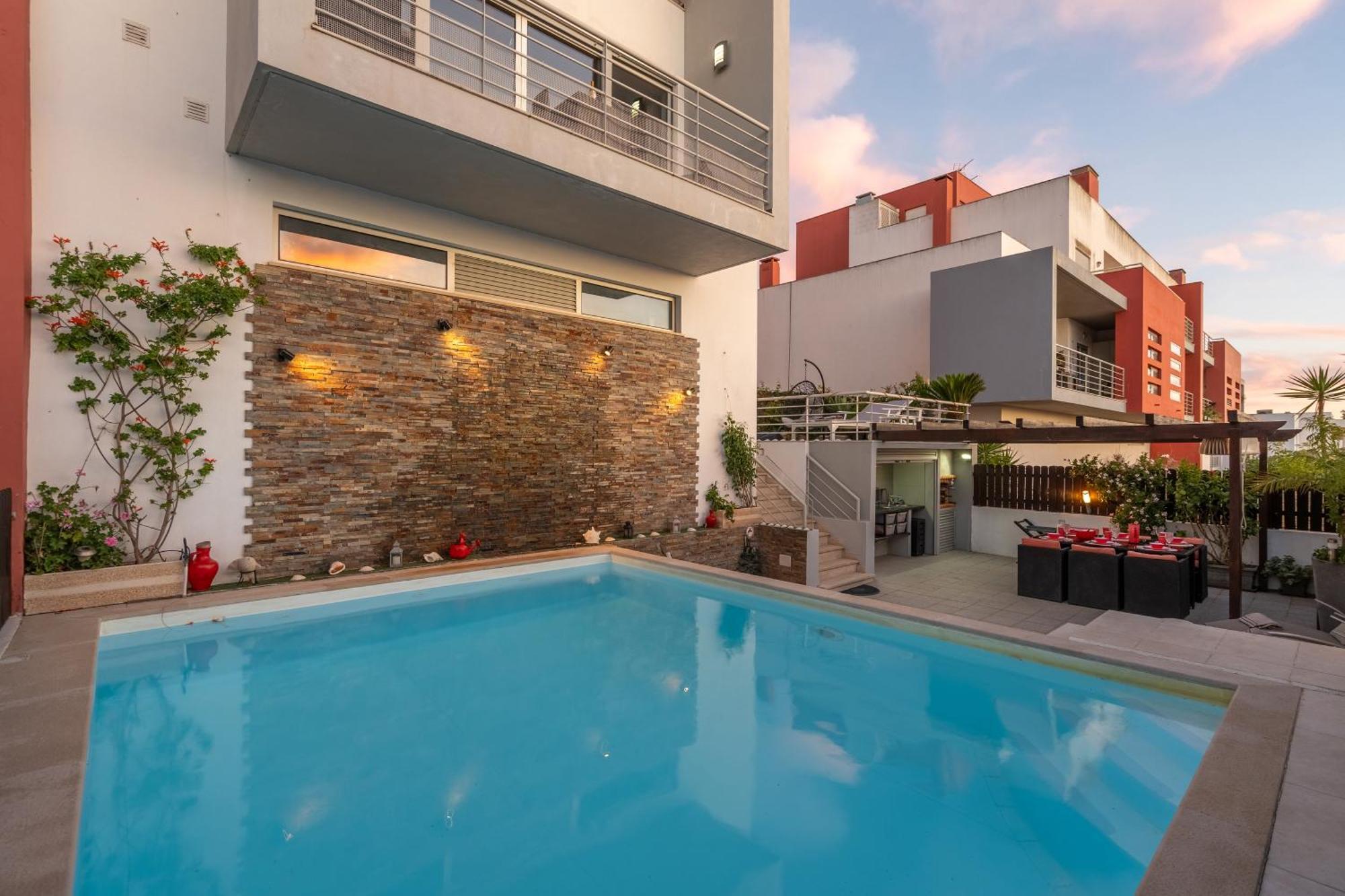 Vila Cantinho Algarvio Vista Rio Ferragudo  Kültér fotó